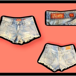 Size 25 Lucky Brand Denim Shorts